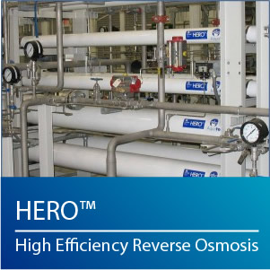 High efficiency reverse osmosis