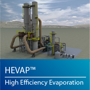 High efficiency evaporation