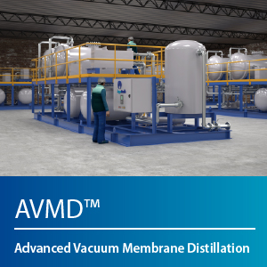 Advance vacuum membrane distillation